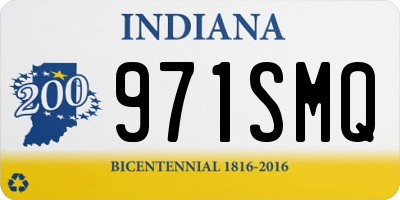 IN license plate 971SMQ