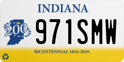 IN license plate 971SMW
