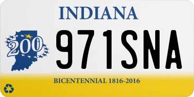 IN license plate 971SNA