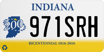IN license plate 971SRH