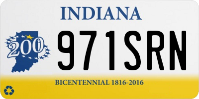 IN license plate 971SRN