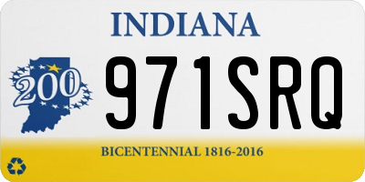 IN license plate 971SRQ