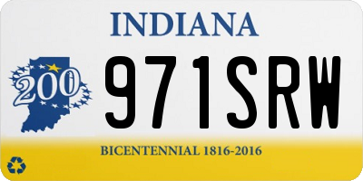 IN license plate 971SRW