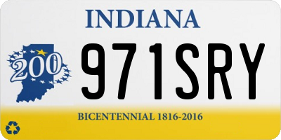 IN license plate 971SRY