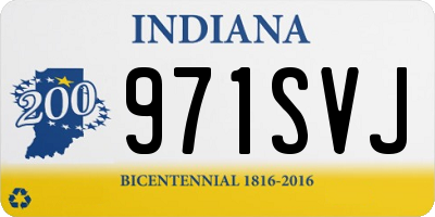 IN license plate 971SVJ