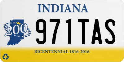 IN license plate 971TAS
