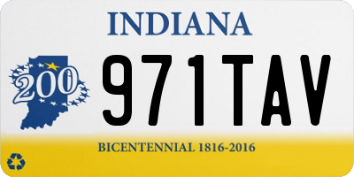 IN license plate 971TAV