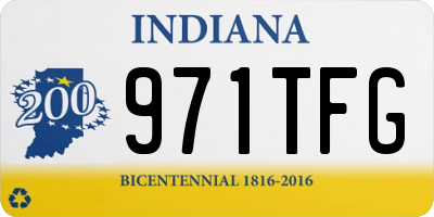 IN license plate 971TFG