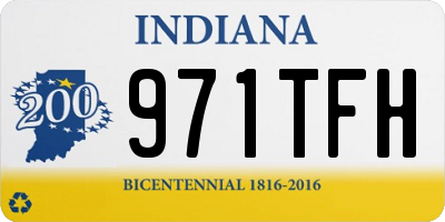 IN license plate 971TFH