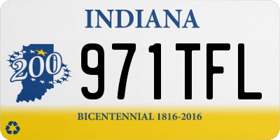 IN license plate 971TFL