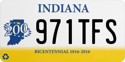 IN license plate 971TFS