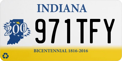 IN license plate 971TFY