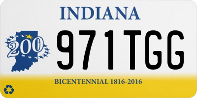 IN license plate 971TGG