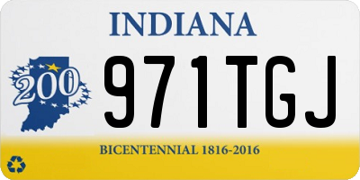 IN license plate 971TGJ