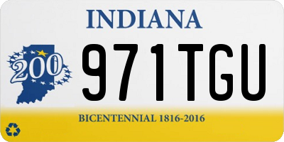 IN license plate 971TGU