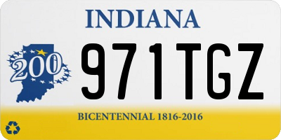IN license plate 971TGZ