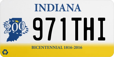 IN license plate 971THI