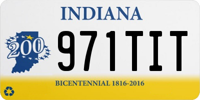 IN license plate 971TIT