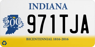 IN license plate 971TJA