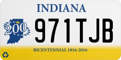 IN license plate 971TJB