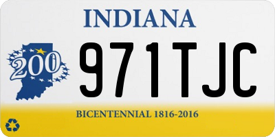 IN license plate 971TJC