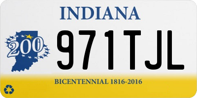 IN license plate 971TJL