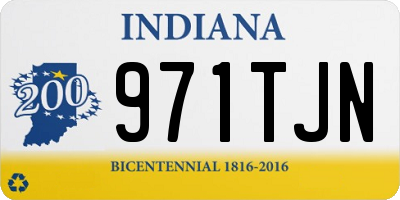 IN license plate 971TJN