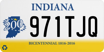 IN license plate 971TJQ