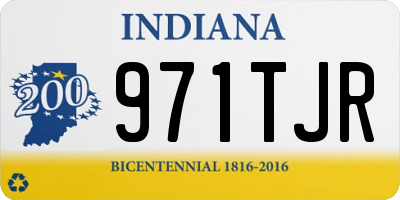 IN license plate 971TJR