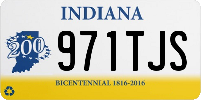 IN license plate 971TJS