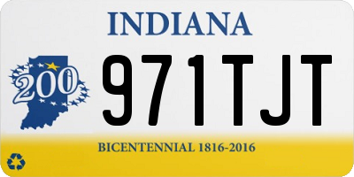IN license plate 971TJT