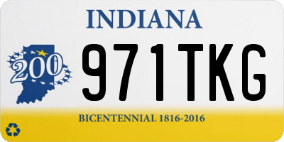 IN license plate 971TKG