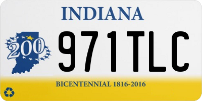 IN license plate 971TLC