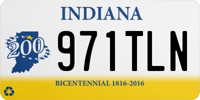 IN license plate 971TLN