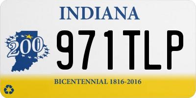 IN license plate 971TLP