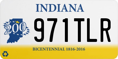 IN license plate 971TLR