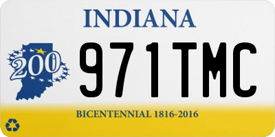 IN license plate 971TMC