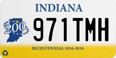 IN license plate 971TMH