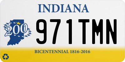 IN license plate 971TMN