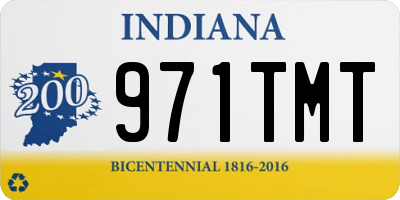 IN license plate 971TMT