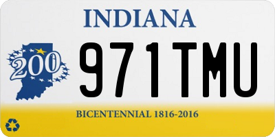 IN license plate 971TMU