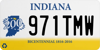 IN license plate 971TMW