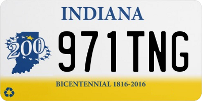 IN license plate 971TNG