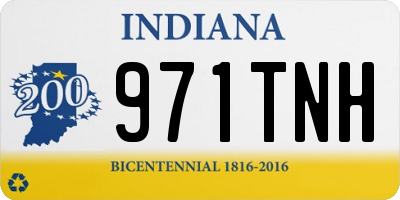 IN license plate 971TNH