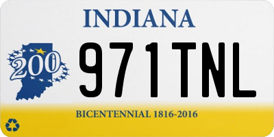 IN license plate 971TNL