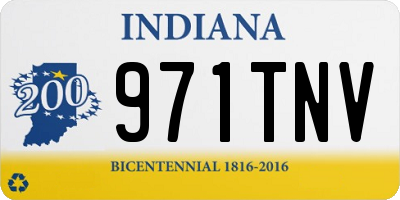 IN license plate 971TNV
