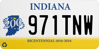 IN license plate 971TNW