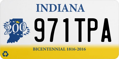 IN license plate 971TPA