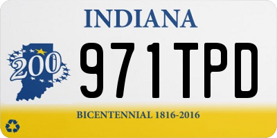 IN license plate 971TPD