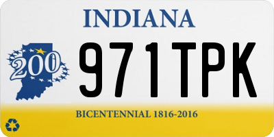 IN license plate 971TPK